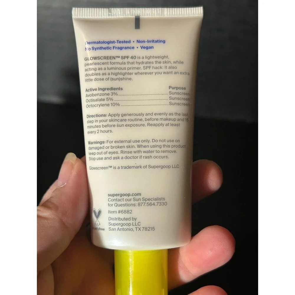 Supergoop! Glow Screen SPF 40 in Sunrise 50 ml/1.7 oz